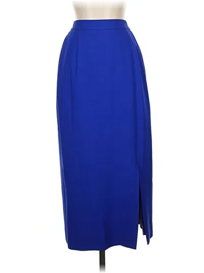 Pre-owned Rimini Formal Skirt In Blue