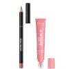 Rimmel Butter Me Up & Lasting Finish Lip Bundle (various Shades) - 003 Bubble Gum In Pink