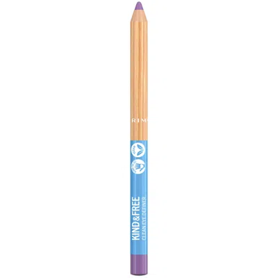 Rimmel London Kind & Free Clean Eyeliner Pencil 1.1g (various Shades) - 003 Grape Lilac