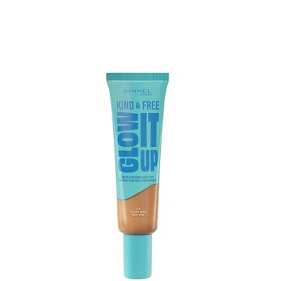 Rimmel London Kind & Free Glow It Up Moisturising Skin Tint 30ml (various Shades) - 210 Golden Beige