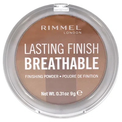Rimmel London Ladies Lasting Finish Breathable Finishing Powder 0.31 oz 004 Deep Makeup 361422703167