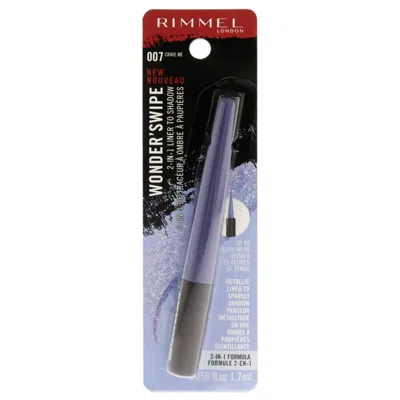 Rimmel London Ladies Wonder Swipe 2-in-1 Liner To Shadow 0.058 oz 007 Crave Me Makeup 3614227776876