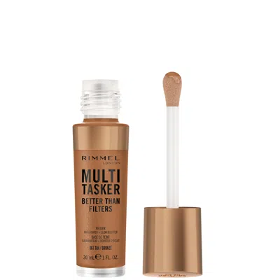 Rimmel London Multi-tasker Better Than Filters Glow Boosting Primer 30ml (various Shades) - 061 Tan
