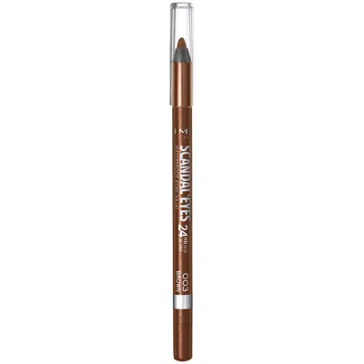 Rimmel London Scandaleyes Waterproof Kohl Kajal Eyeliner (various Shades) - Brown