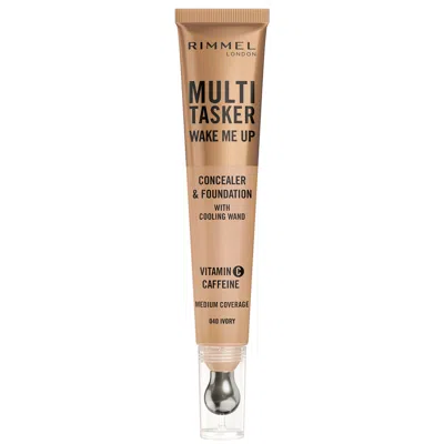 Rimmel Multi-tasker Wake Me Up Foundation And Concealer 20ml (various Shades) - 040 Ivory