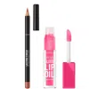 Rimmel Oh My Gloss! Lip Oil & Lasting Finish Lip Bundle (various Shades) - 003 Berry Pink