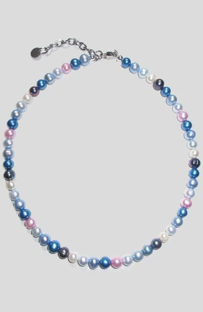 Rimor Jewelry Bleue Pearl Necklace In Multi