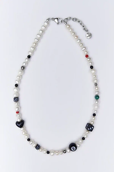 Rimor Jewelry Rimor Aestas Pool Ball Choker Necklace, Men's At Urban Outfitters In Multi