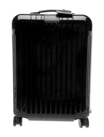 Pre-owned Rimowa Aluminium Suitcase In Black