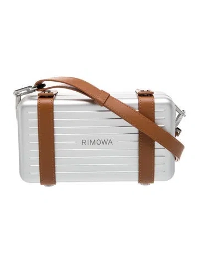 Pre-owned Rimowa Aluminum Crossbody Bag In Multi