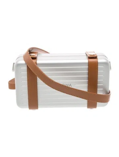 Pre-owned Rimowa Aluminum Crossbody Bag In Multi