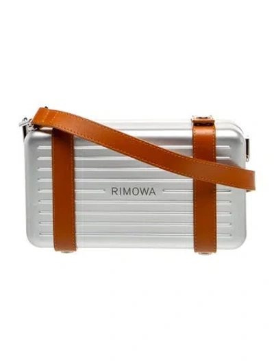 Pre-owned Rimowa Aluminum Messenger Bag In Multi