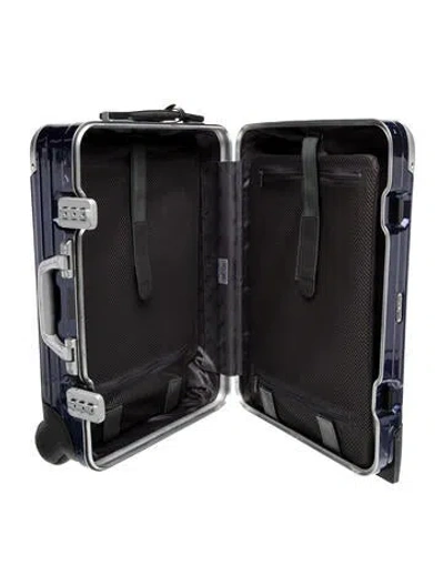 Pre-owned Rimowa Aluminum Minaudière In Black