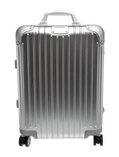 Pre-owned Rimowa Aluminum Suitcase