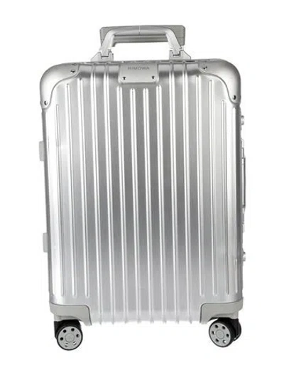 Pre-owned Rimowa Aluminum Suitcase