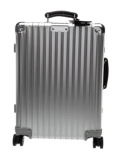 Pre-owned Rimowa Aluminum Suitcase