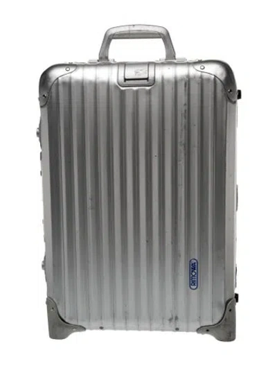 Pre-owned Rimowa Aluminum Suitcase In Gray