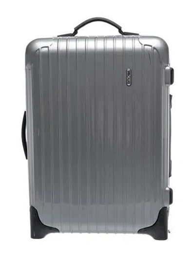 Pre-owned Rimowa Aluminum Suitcase In Grey