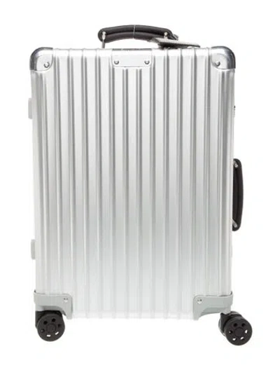 Pre-owned Rimowa Aluminum Suitcase In Silver