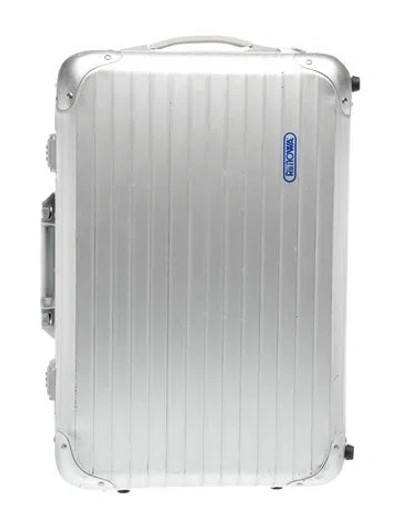Pre-owned Rimowa Aluminum Suitcase In Silver