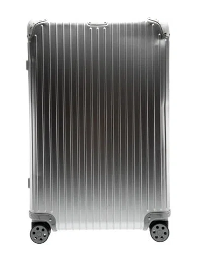 Pre-owned Rimowa Aluminum Suitcase In Silver