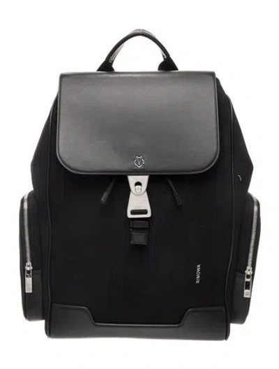 Pre-owned Rimowa Canvas Backpack In Black