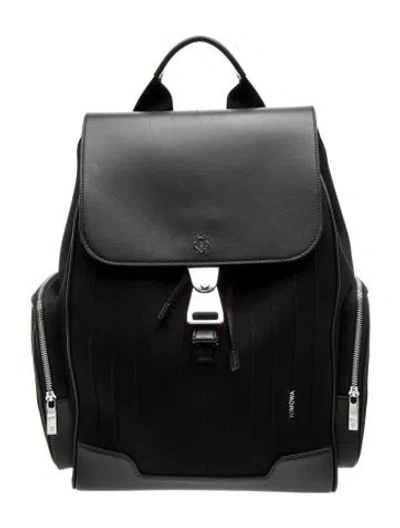 Pre-owned Rimowa Canvas Backpack In Black