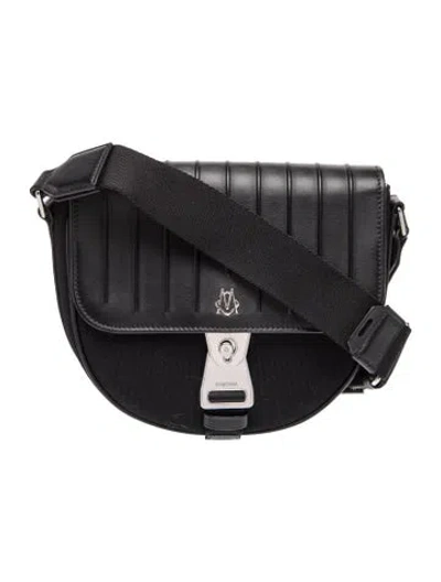 Pre-owned Rimowa Canvas Messenger Bag In Black