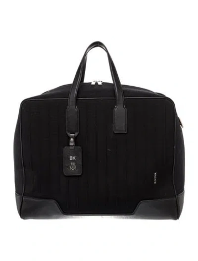 Pre-owned Rimowa Canvas Weekender Bag In Black