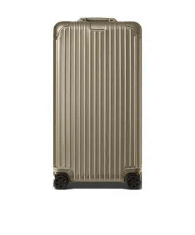 Rimowa Carryon Luggage In Golden