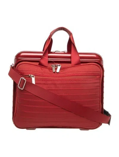Pre-owned Rimowa Crossbody Bag In Red