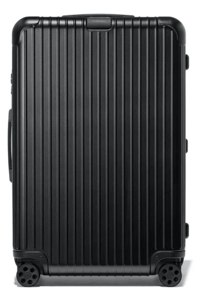 Rimowa Essential Check-in Large 30-inch Wheeled Suitcase In Black