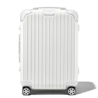 Rimowa Hybrid Cabin Suitcase In White