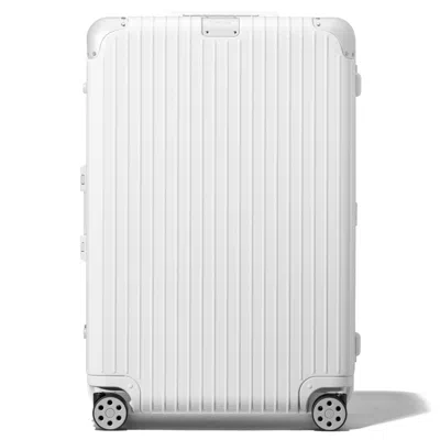 Rimowa Hybrid Check-in L Suitcase In White