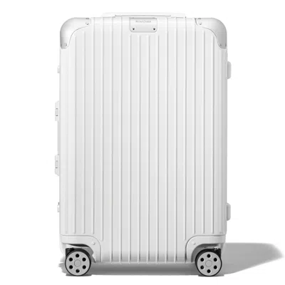 Rimowa Hybrid Check-in M Suitcase In White