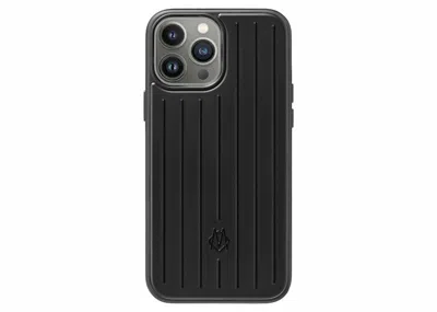 Pre-owned Rimowa Iphone 13 Pro Max Cover In Black