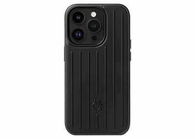 Pre-owned Rimowa Iphone 14 Pro Cover In Black