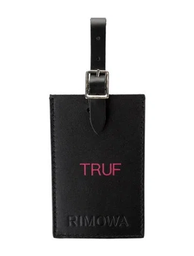 Pre-owned Rimowa Luggage Tag In Black