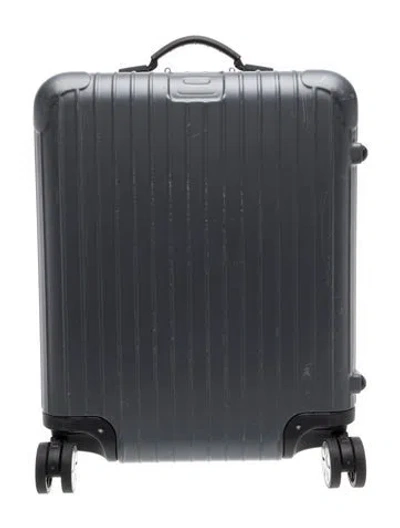 Pre-owned Rimowa Men's Hard-shell Suitcase In Grey