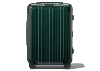 Pre-owned Rimowa Men's  Essential Cabin In Gloss Green