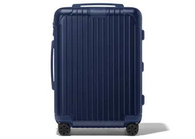 Pre-owned Rimowa Men's  Essential Cabin In Matte Blue