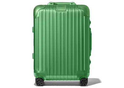 Pre-owned Rimowa Men's  Original Cabin In Emerald Green