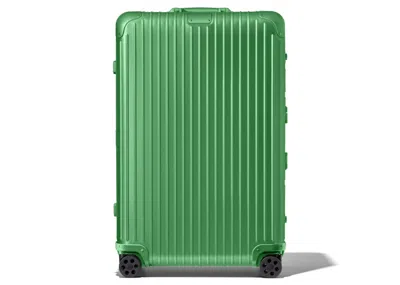 Pre-owned Rimowa Men's  Original Check In L In Emerald Green