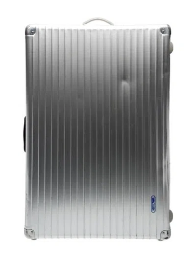 Pre-owned Rimowa Men's Suitcase In Silver