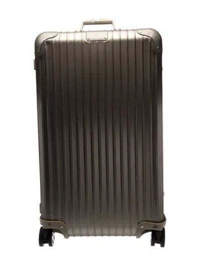 Pre-owned Rimowa Mens' Suitcase In Neutral