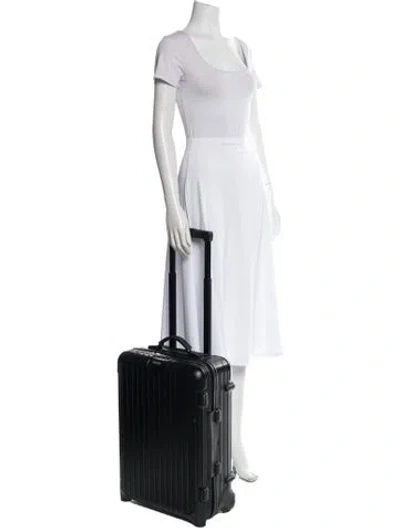 Pre-owned Rimowa Metal Bucket Bag In Black