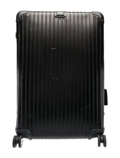 Pre-owned Rimowa Metal Suitcase In Black