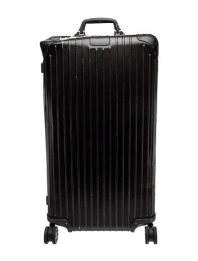 Pre-owned Rimowa Metal Suitcase In Black