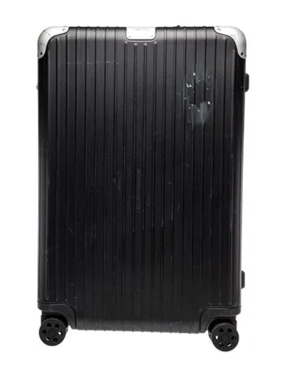 Pre-owned Rimowa Metal Suitcase In Black