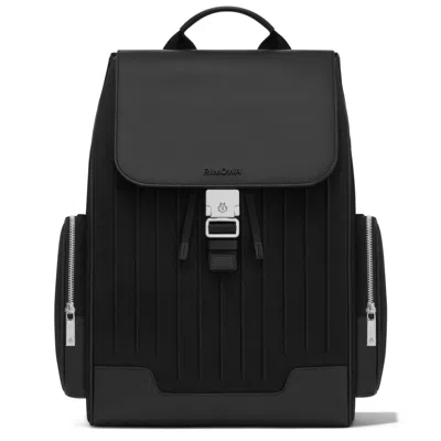 Rimowa Never Still – Canvas Rucksack Large Mit Magnetverschluss In Schwarz In Black
